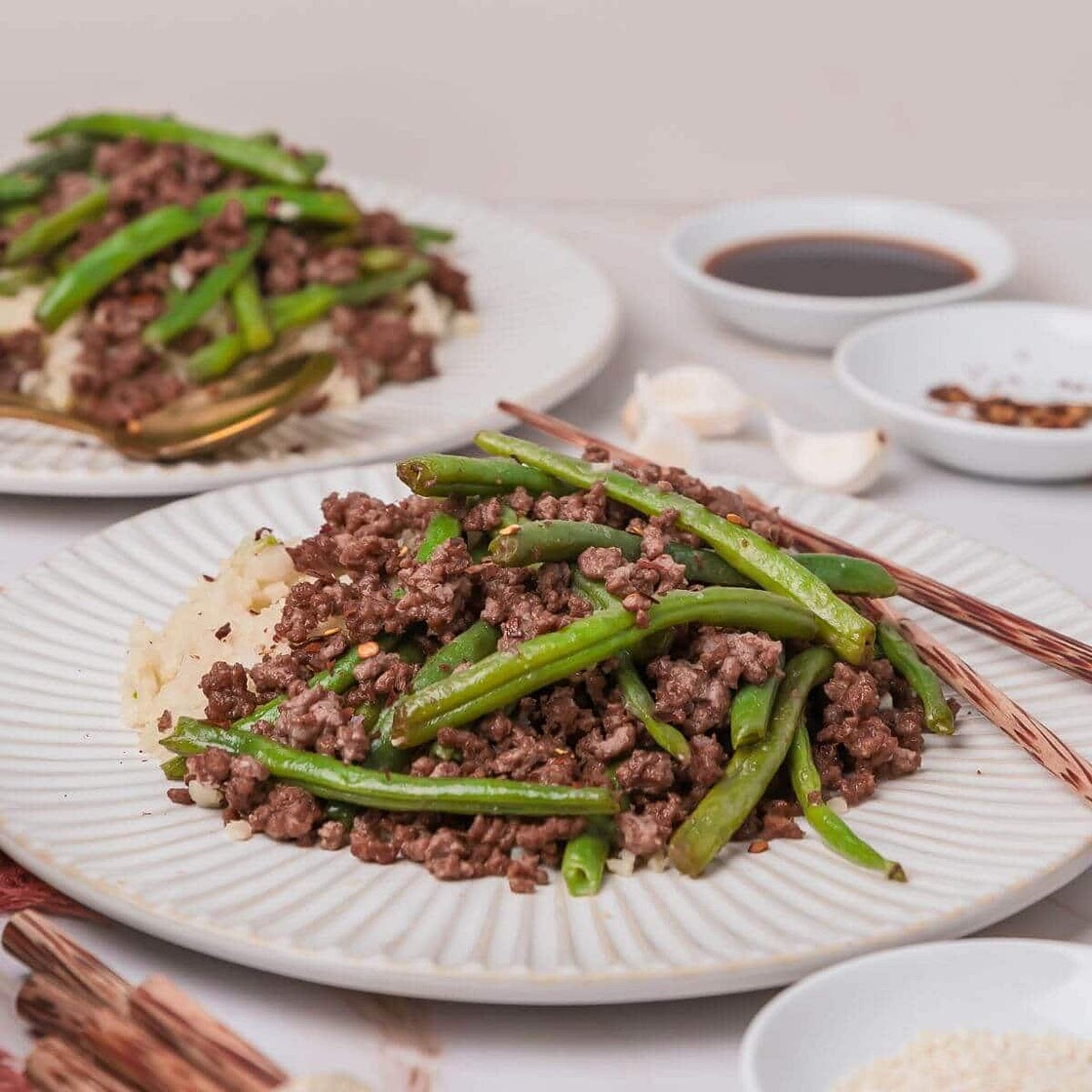 Green Beans and Ground Beef