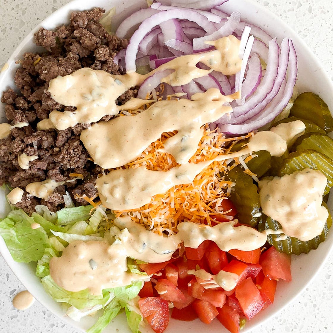 Big Mac Salad Bowl
