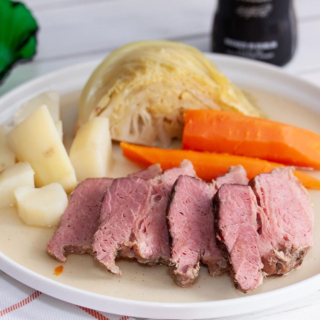 Corned Beef with Horseradish Cream Sauce