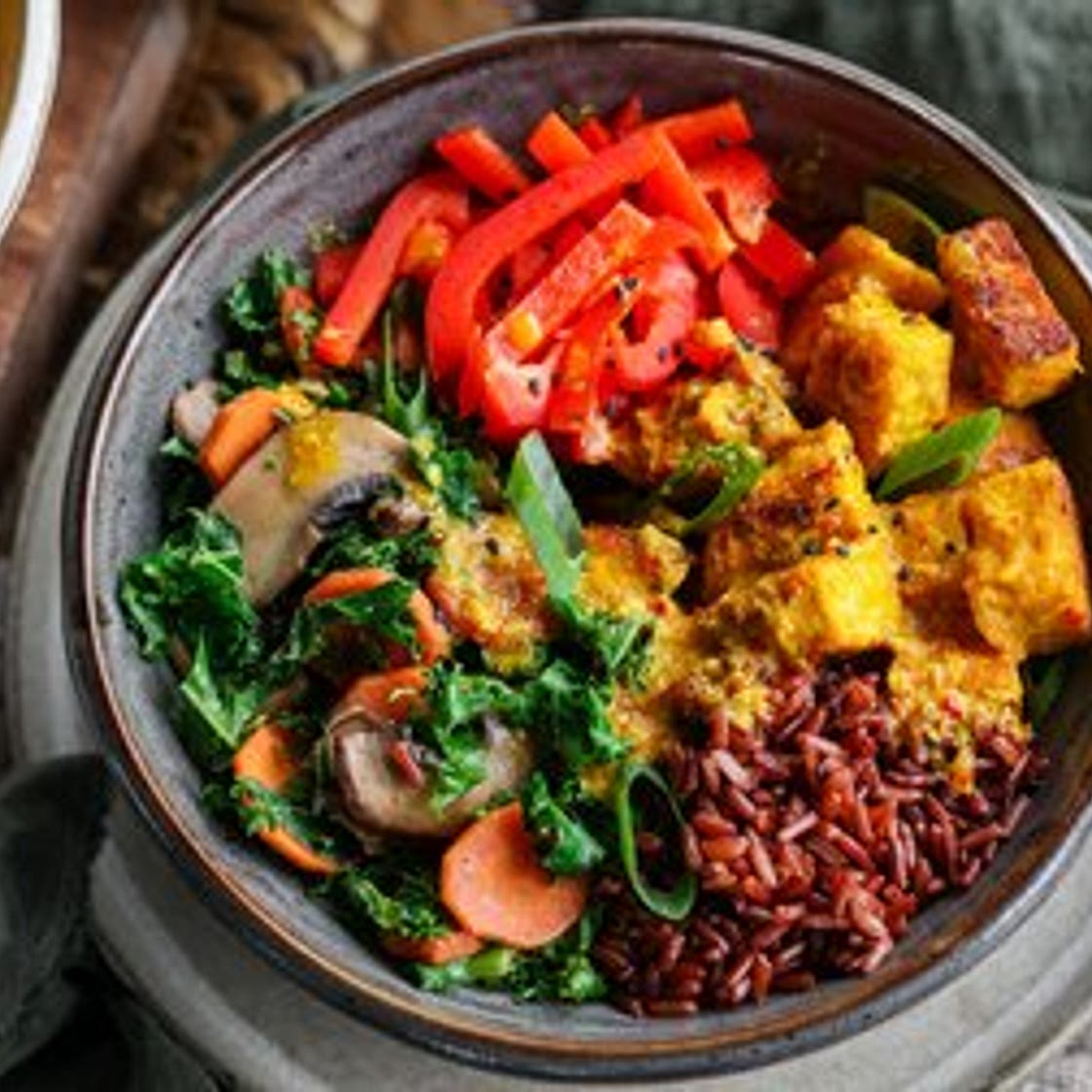 Golden Tempeh Nourish Bowl