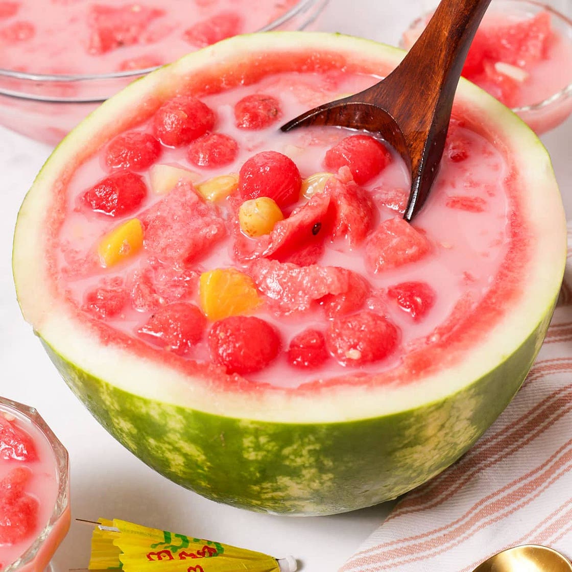 Hwachae (Korean Watermelon Punch)