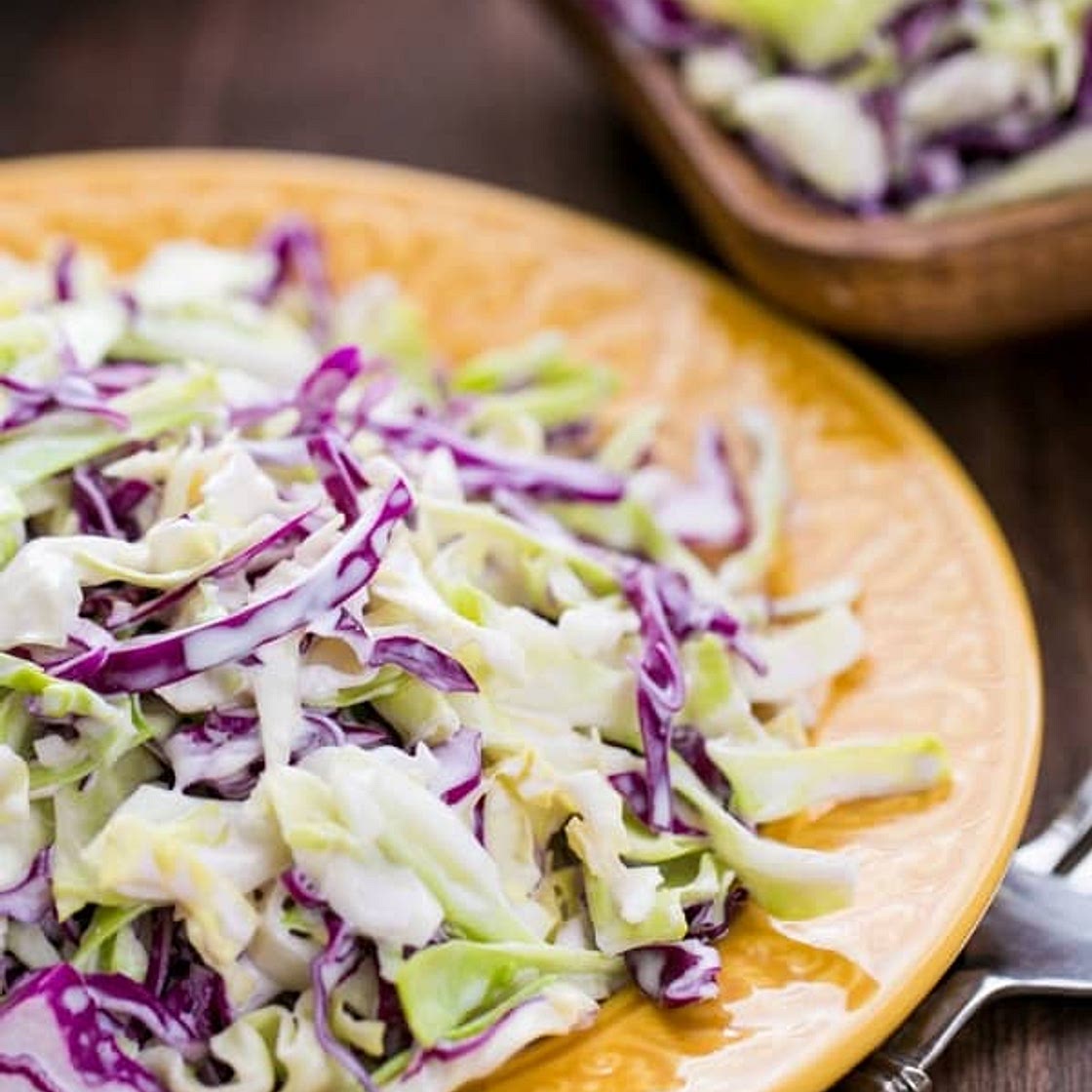 Creamy Coconut Coleslaw Recipe