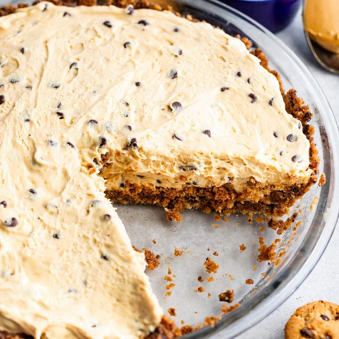 Chocolate Chip Peanut Butter Pie Recipe