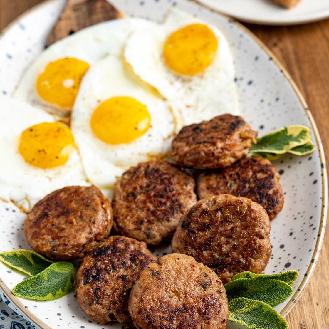 Homemade Turkey Breakfast Sausage Patties (Gluten Free)