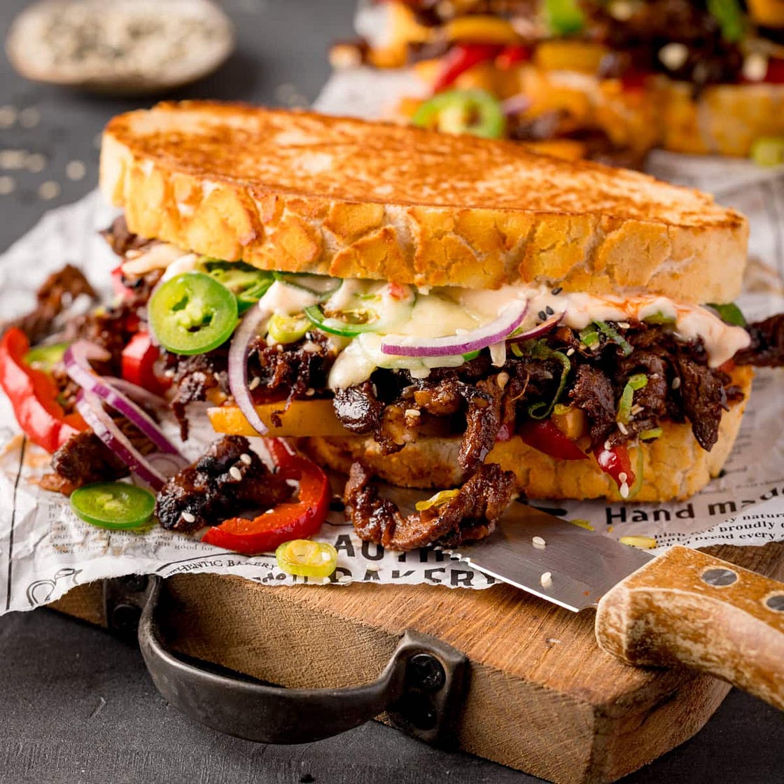 Korean Steak Sandwich Recipe