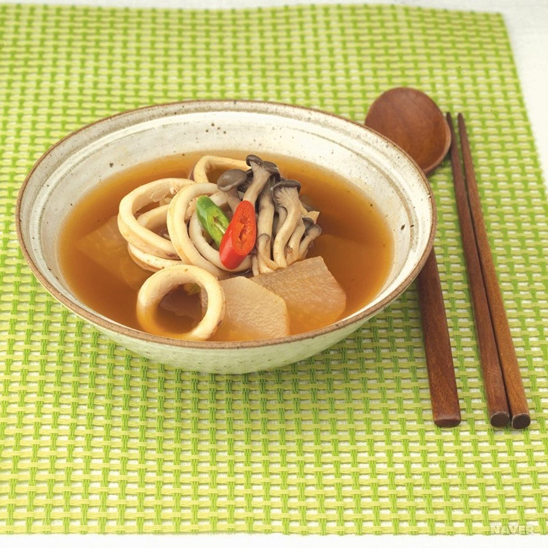 오징어 버섯찌개 만드는 법