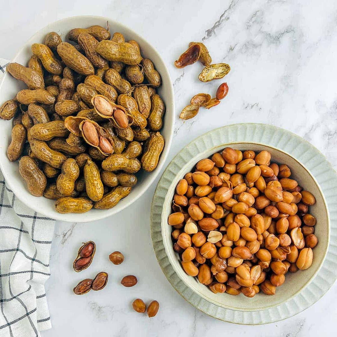 How to boil peanuts with or without shell