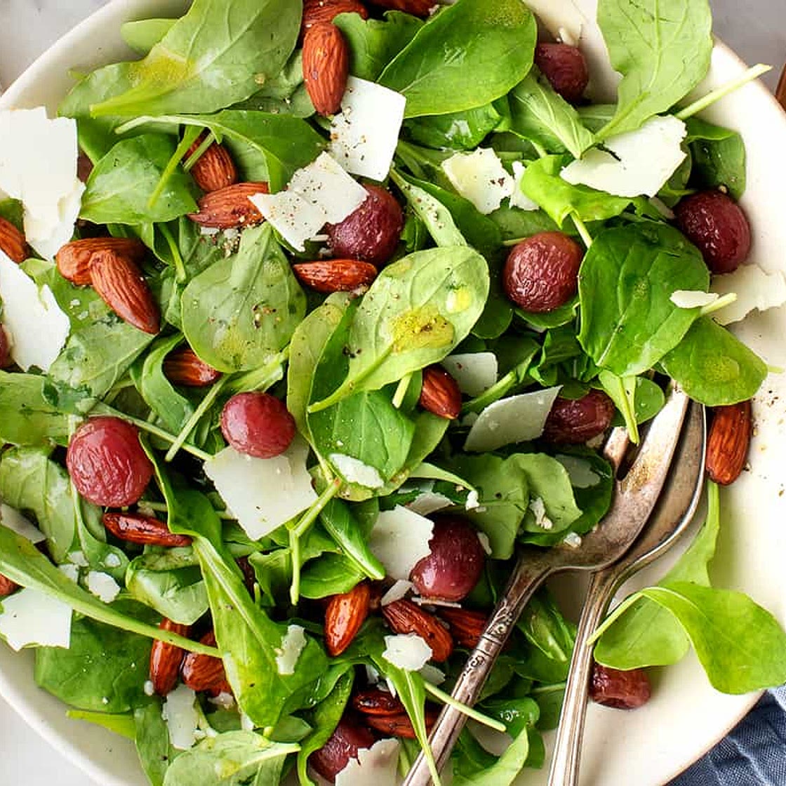 Arugula Salad with Lemon Vinaigrette
