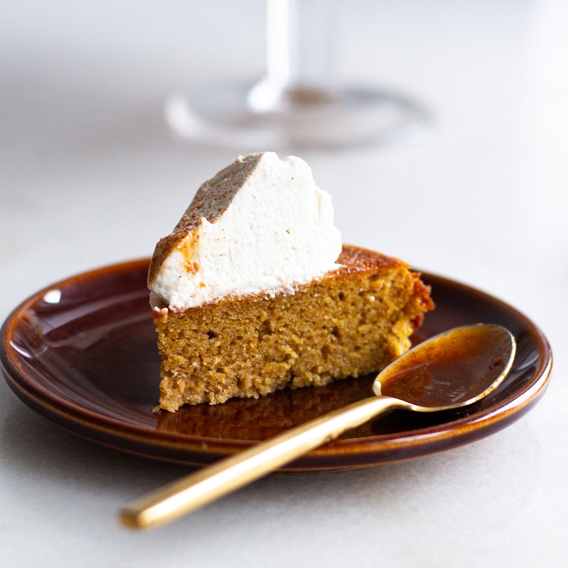 Sweet Potato Cake with Smoked Paprika Caramel