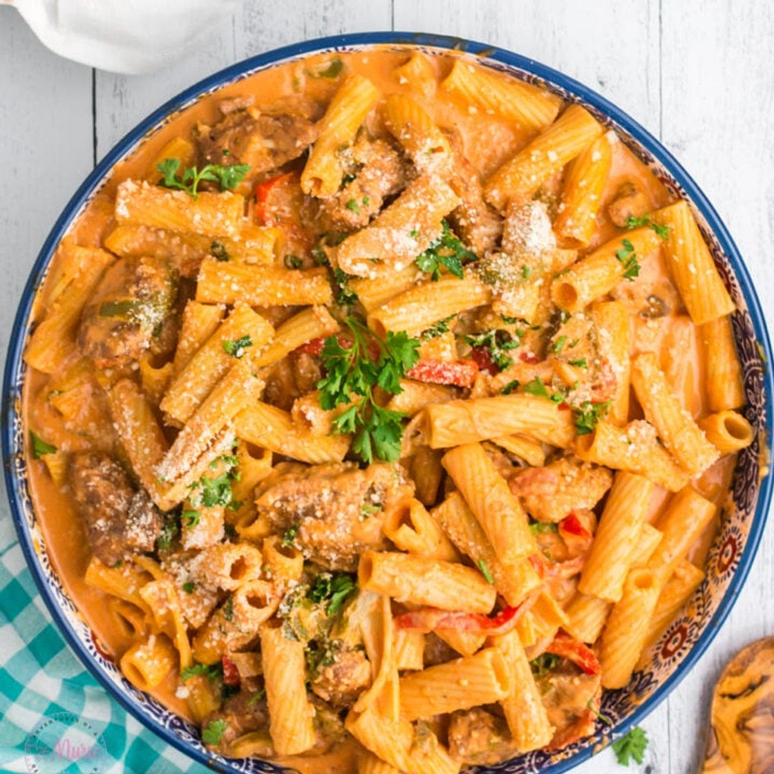 Instant Pot Utica Chicken Riggies