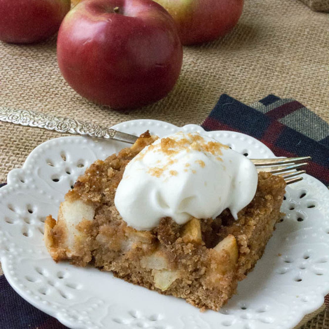 Keto Low Carb Apple Dump Cake