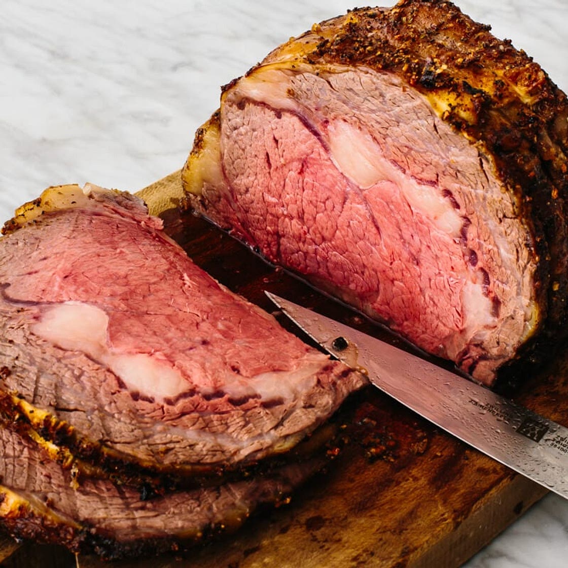 Best No-Fail Prime Rib (Garlic Herb Crust)