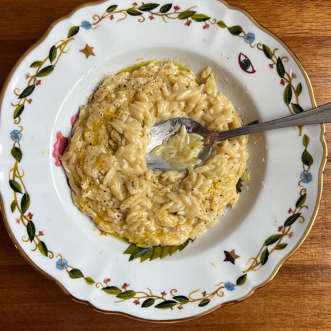 Creamy Lemon Orzo