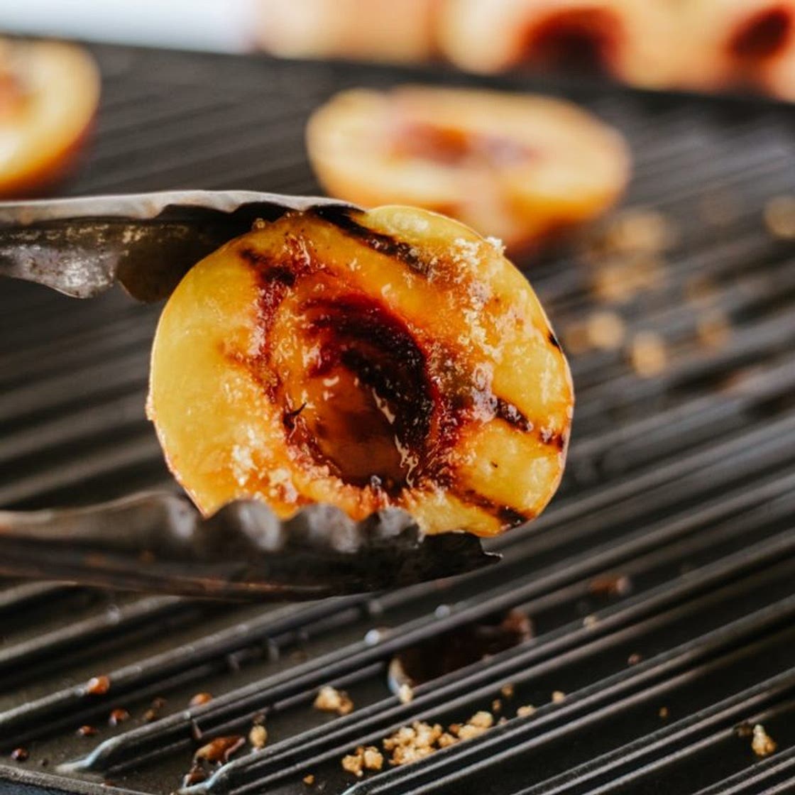 Traeger Grilled Peaches