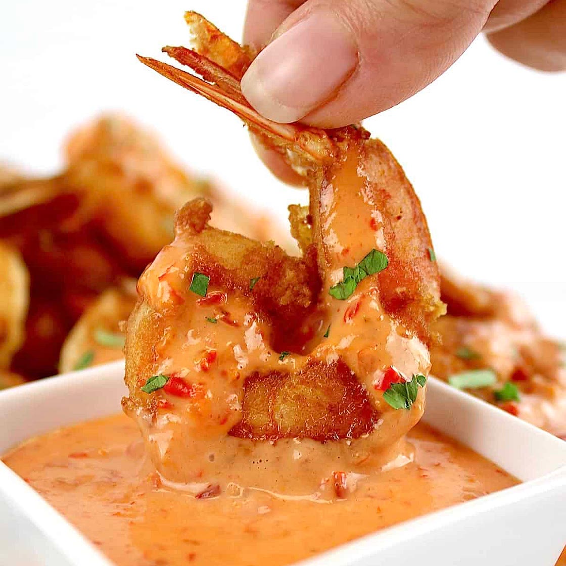 Keto Bang Bang Shrimp