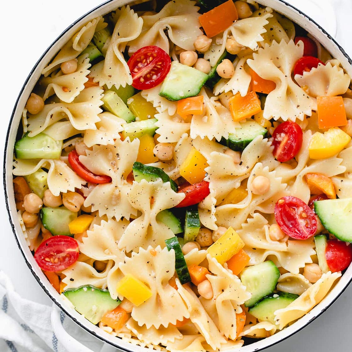 QUICK N' HEALTHY VEGGIE PASTA SALAD