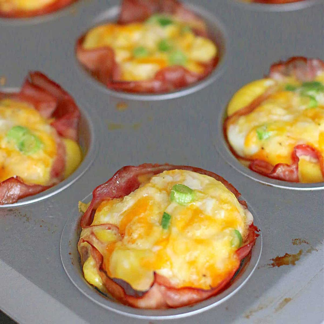 Baked Ham and Egg Cups