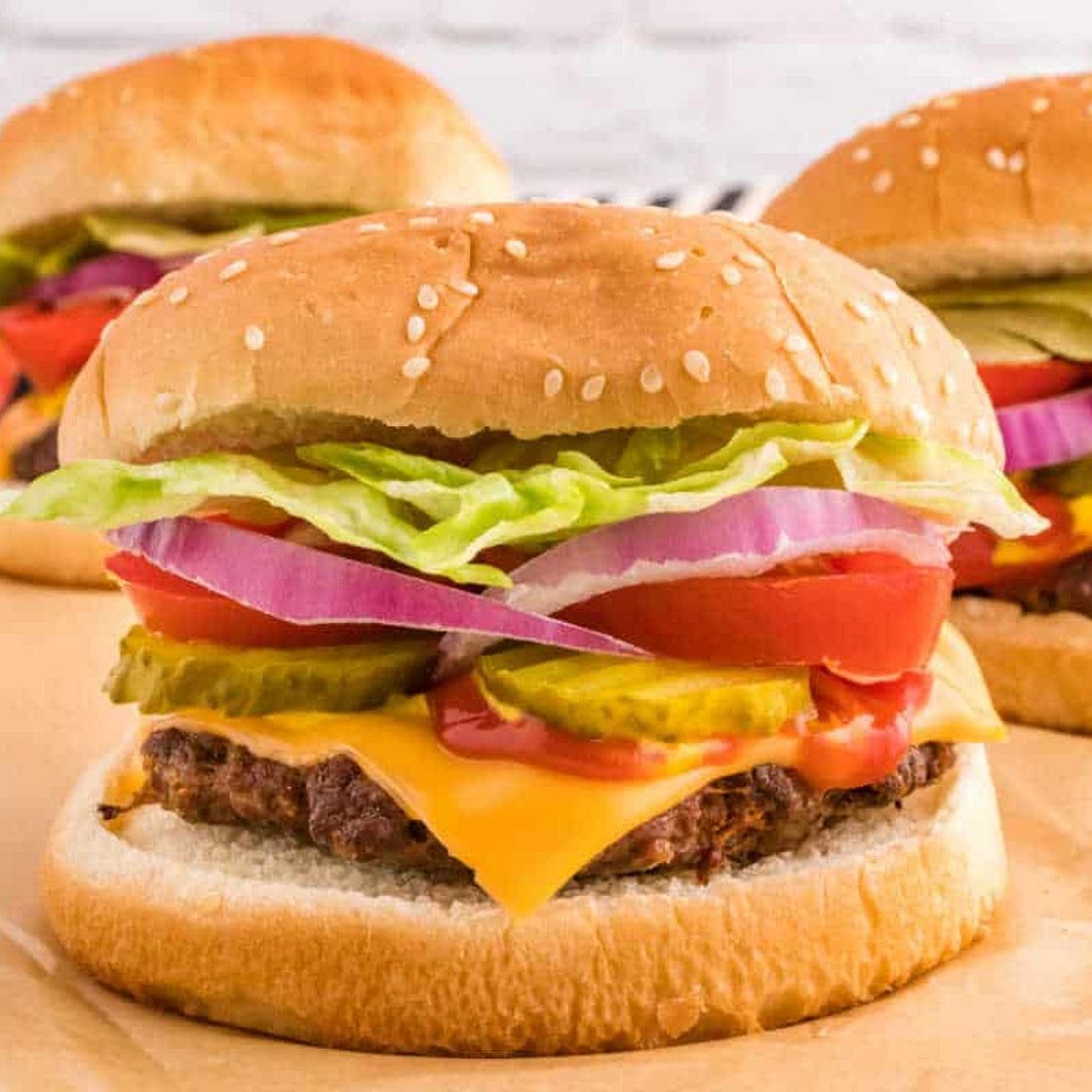 Oven-Baked Cheeseburgers