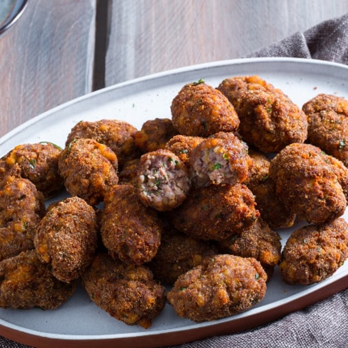 Polpette fritte rustiche
