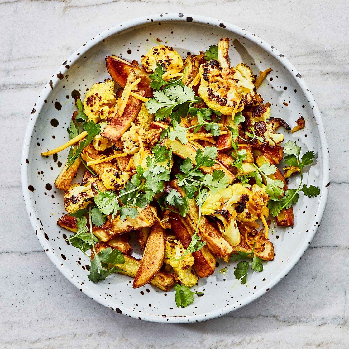 Aloo Gobi (Potatoes and Cauliflower)