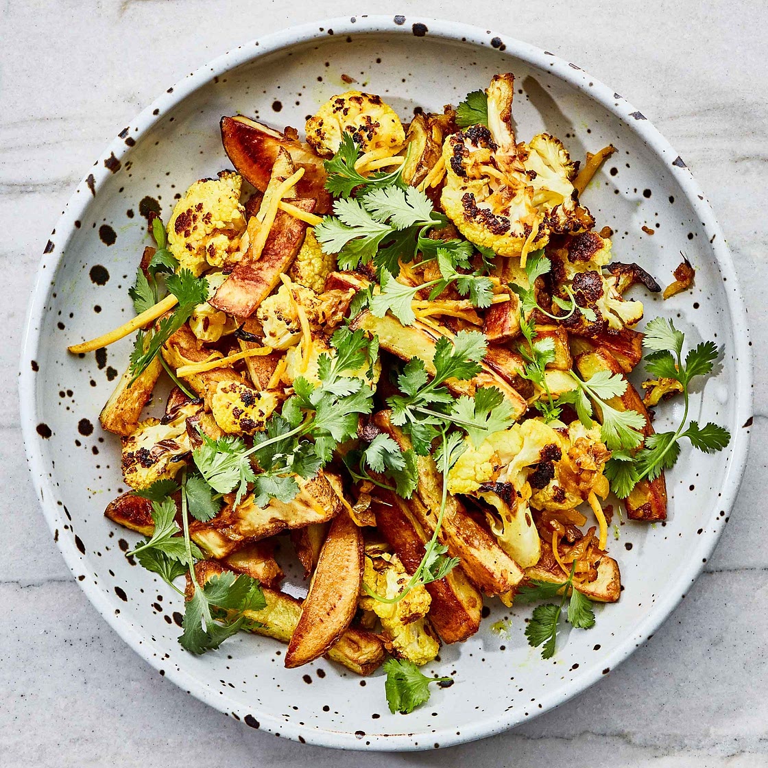 Aloo Gobi (Potatoes and Cauliflower)