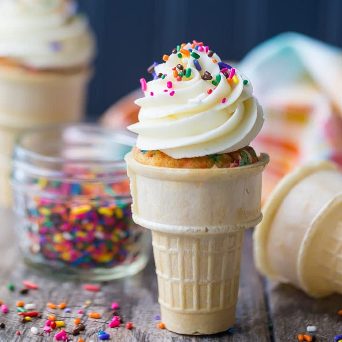 How to Make Ice Cream Cone Cupcakes