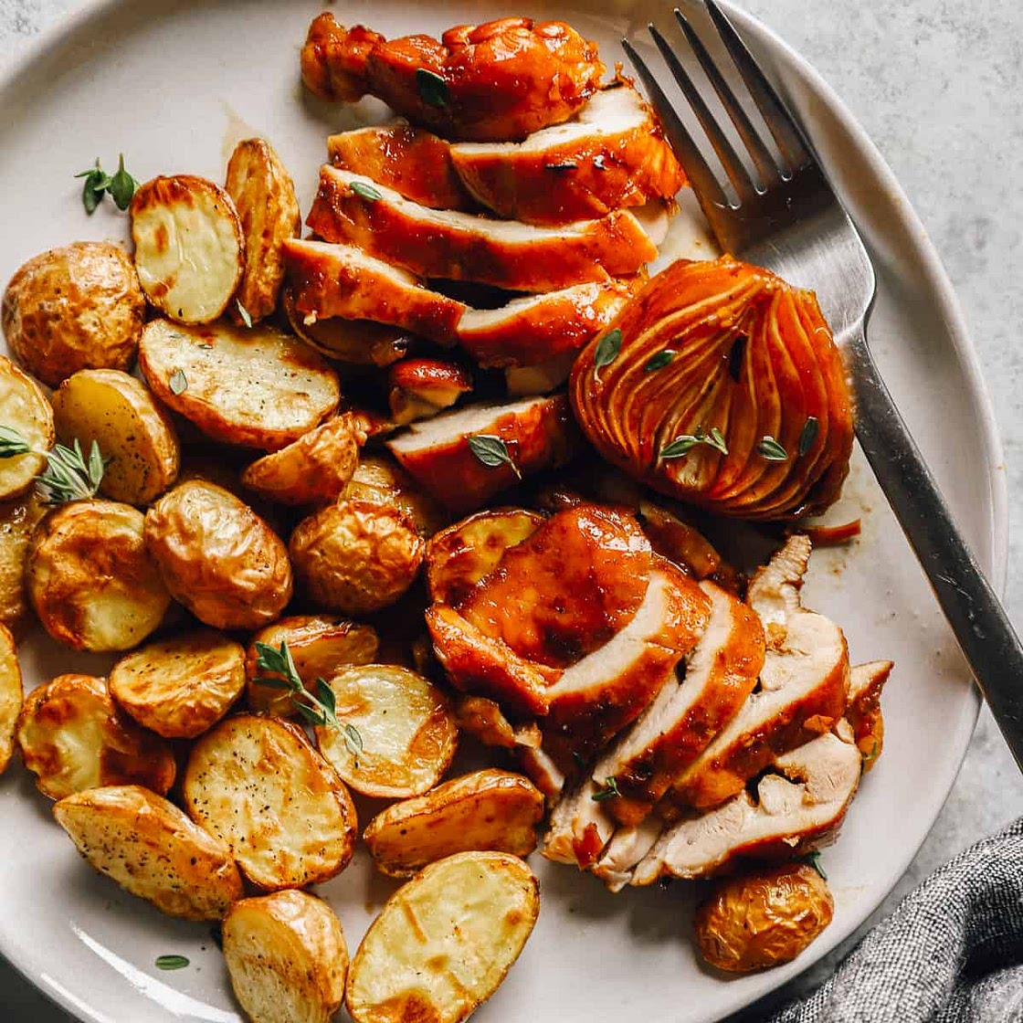 Honey Balsamic Chicken Thighs Recipe