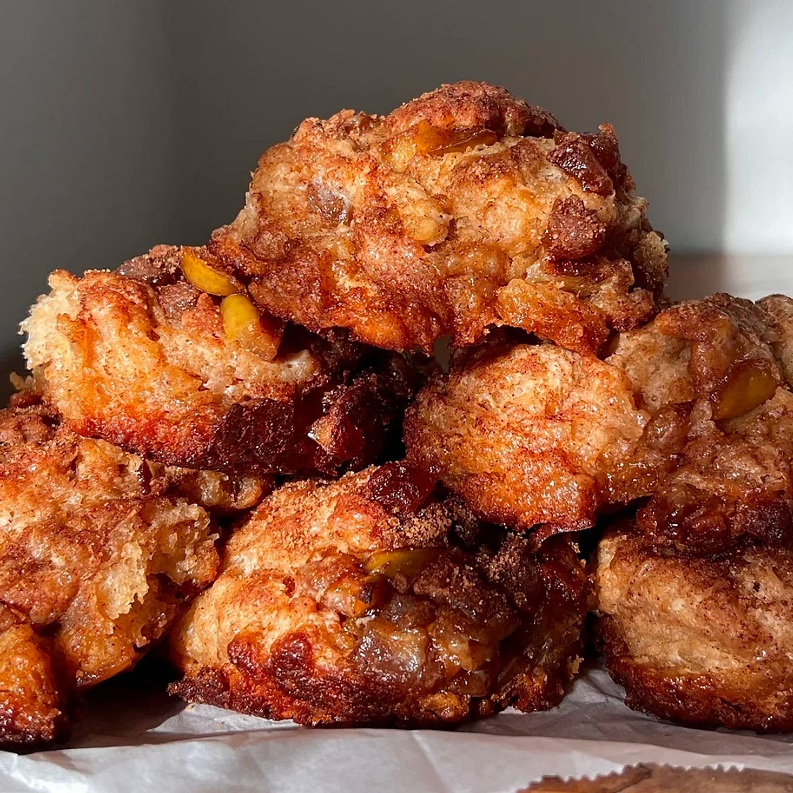 Cinnamon Crunch Apple Pie Cathead Biscuits — Well Made by Kiley