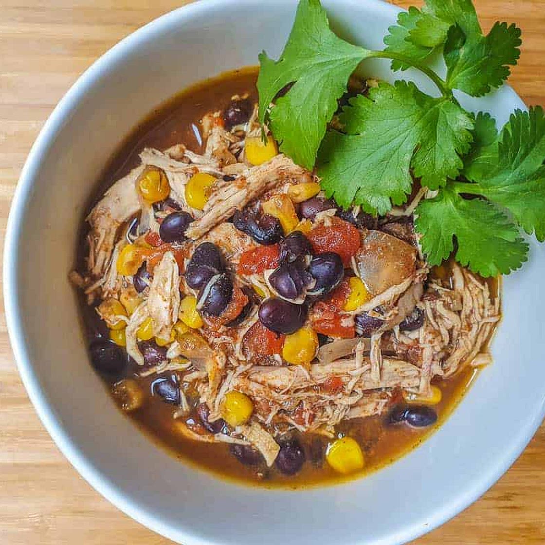 Slow Cooker Southwest Chicken Chili