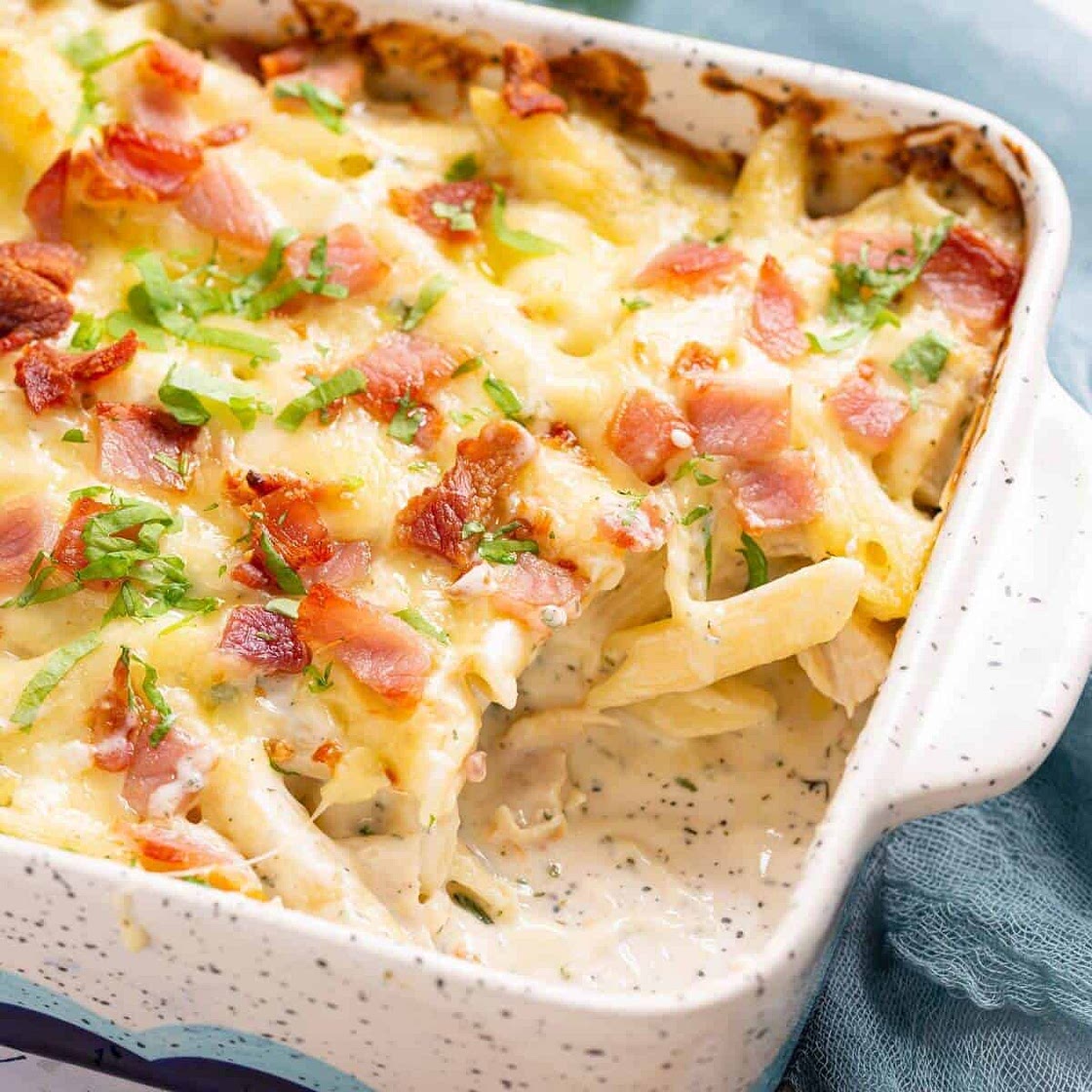 Chicken Bacon Ranch Casserole