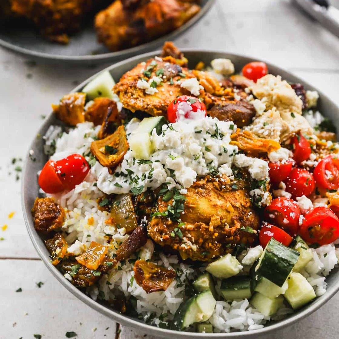 Chicken Shawarma Bowls