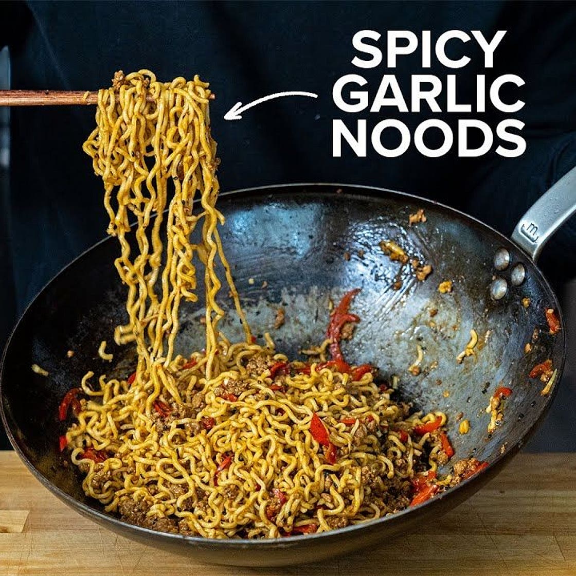 Spicy Garlic Noodles