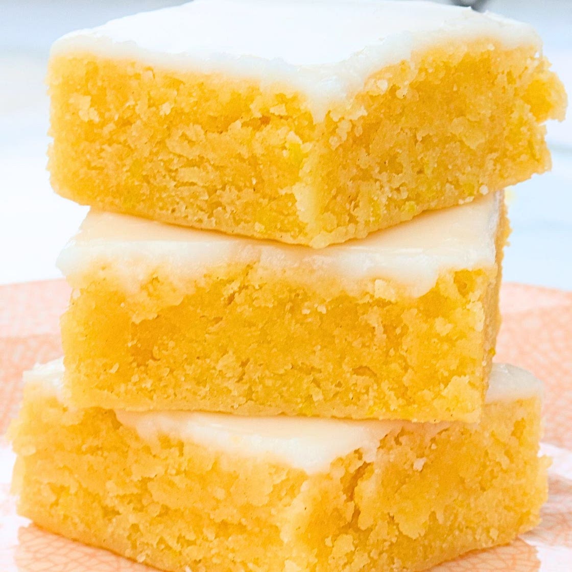 Easy Fudgy Lemon Brownies