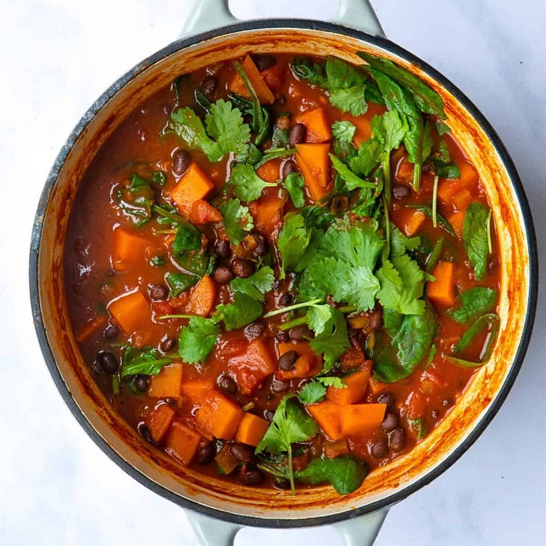 Sweet Potato & Black Bean Stew