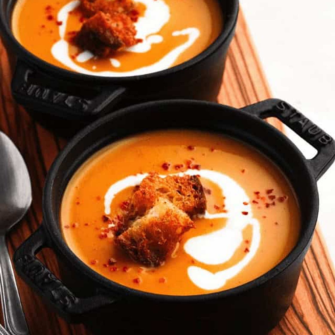 Curried Butternut Squash Soup