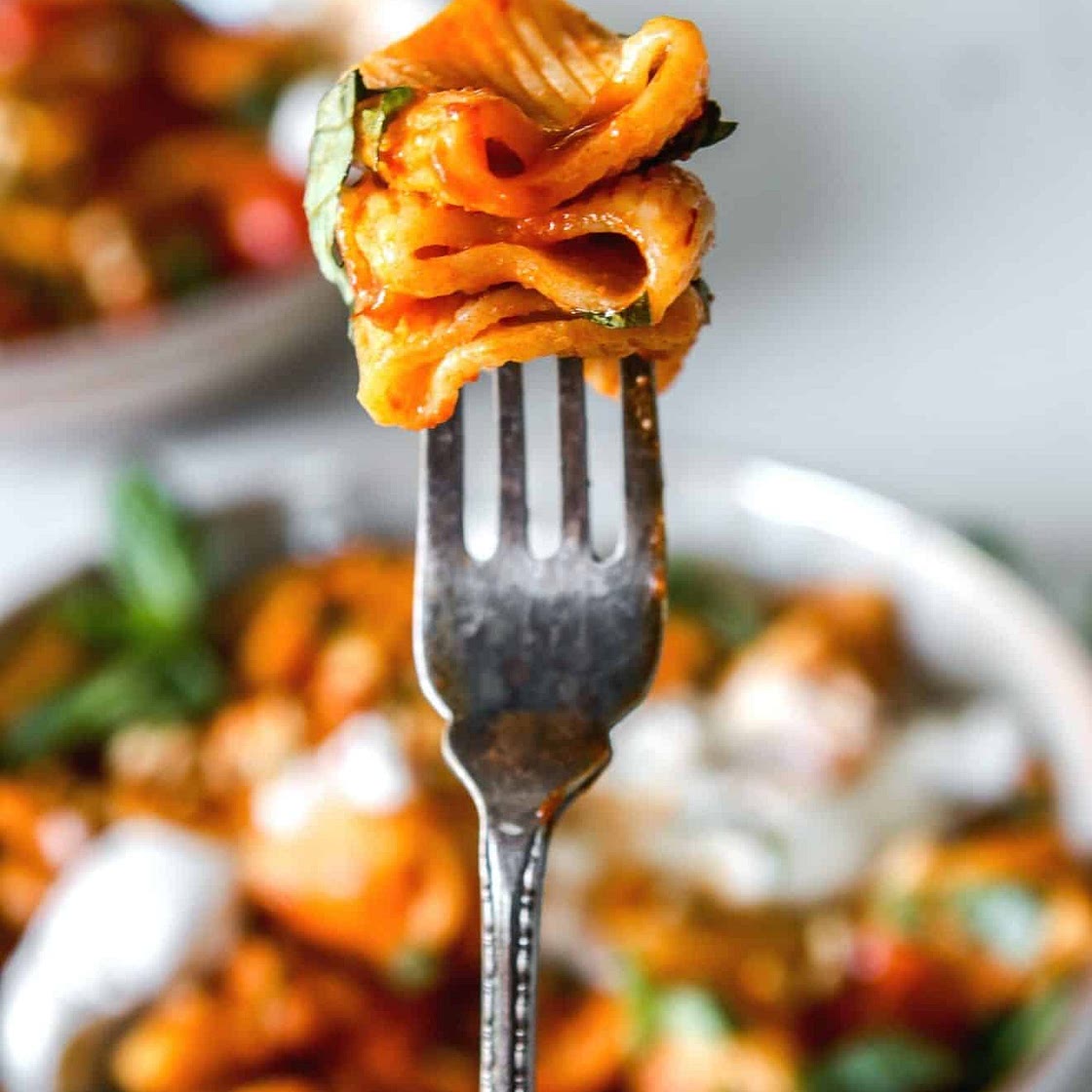 30-Minute Harissa Pasta