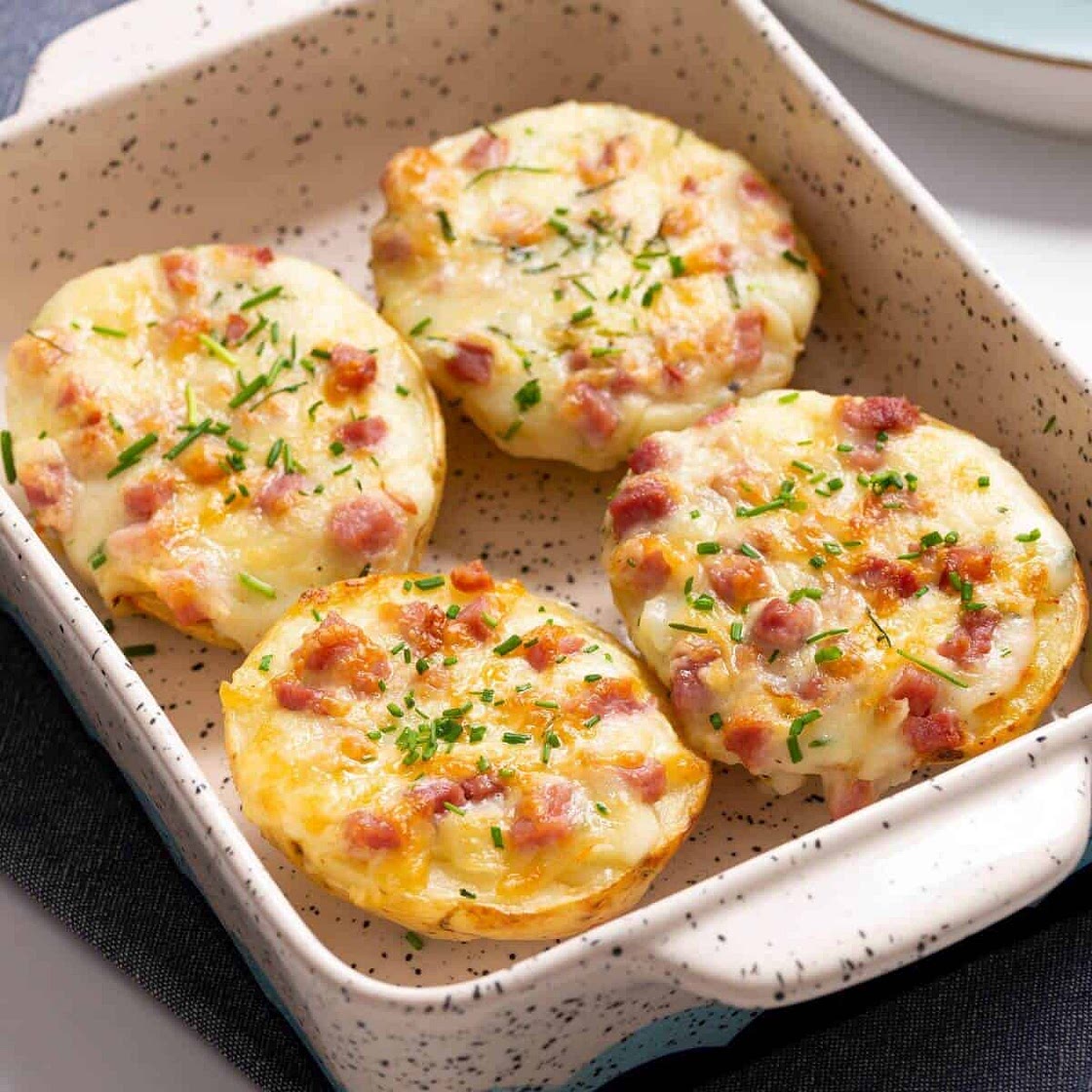 Cheesy Loaded Twice Baked Potatoes