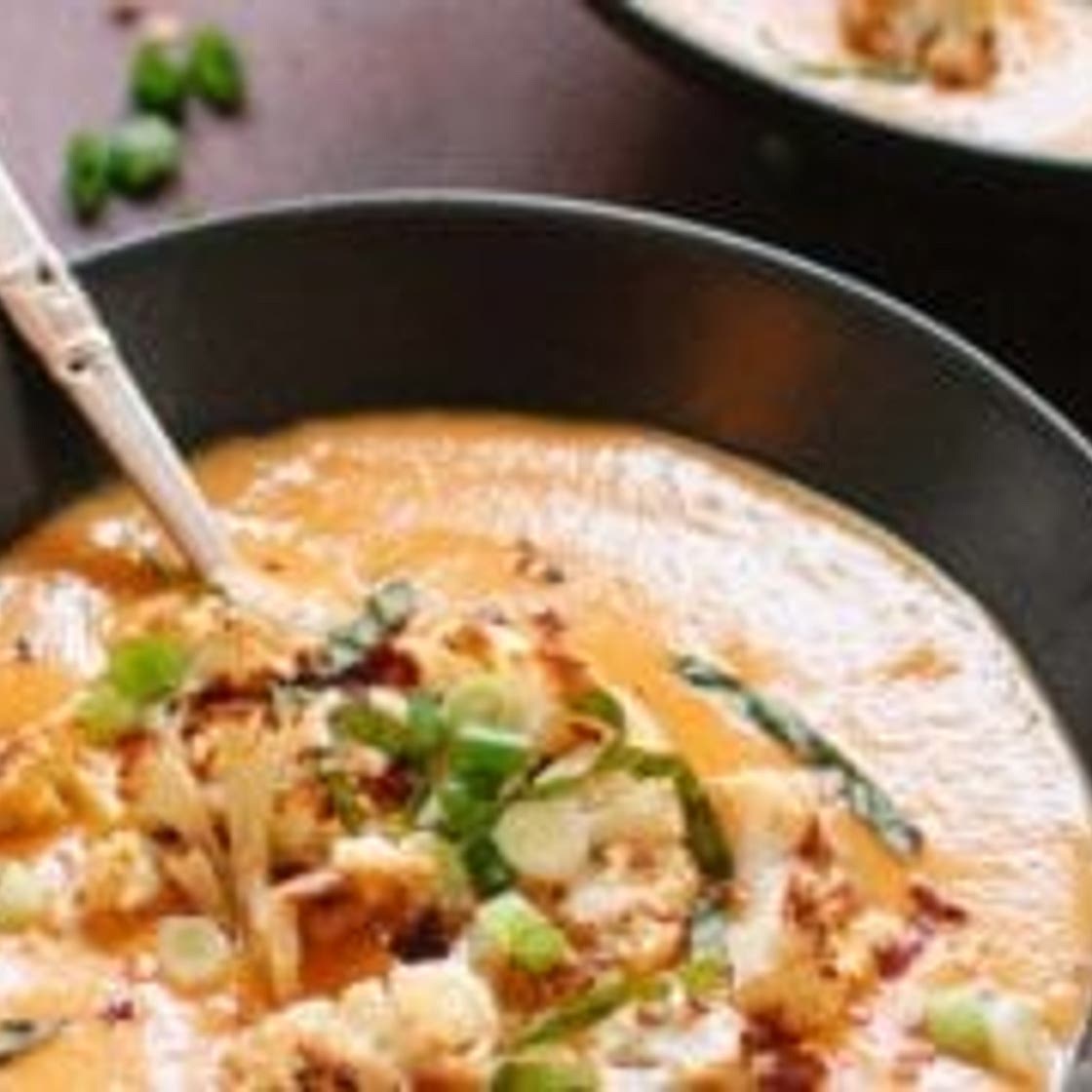 Curried Cauliflower Soup