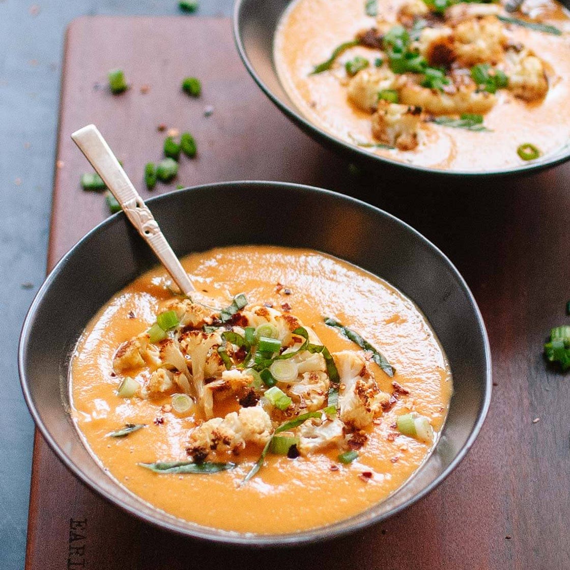 Curried Cauliflower Soup