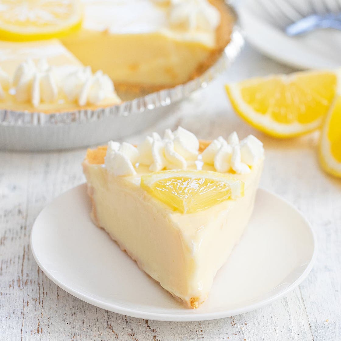 2 Ingredient No Bake Lemon Pie