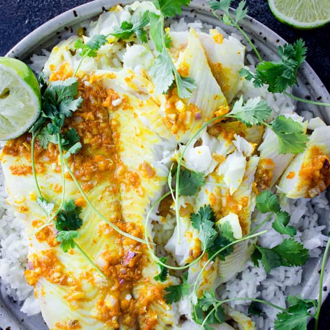 Ginger Turmeric Roasted Fish