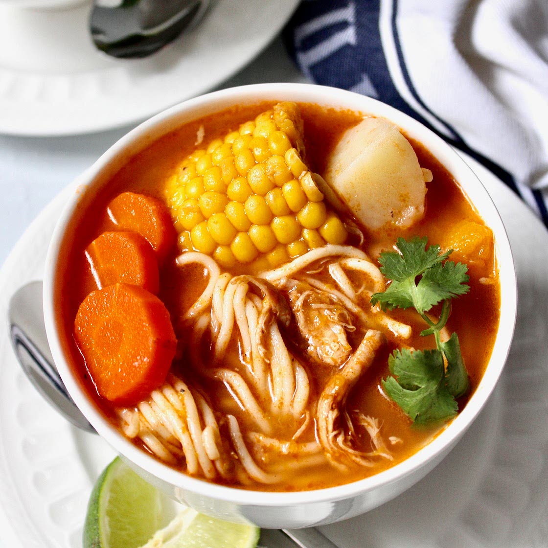 Abuela's Chicken Noodle Soup (Sopa De Pollo) Recipe