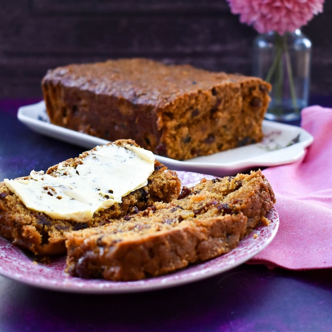 Moist Vegan Fruit Cake (Boiled Fruit Cake)