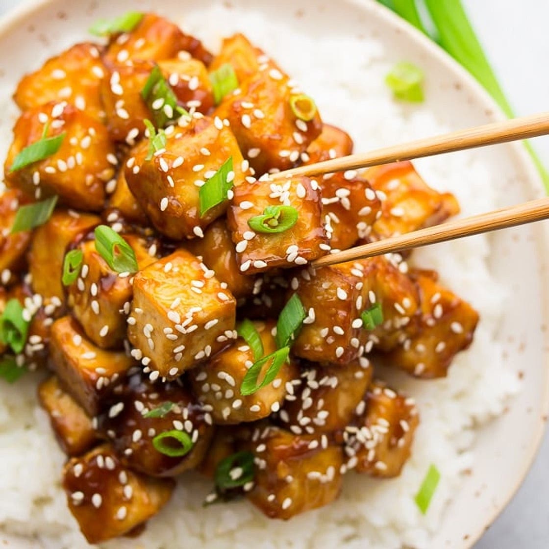 Crispy Sesame Tofu