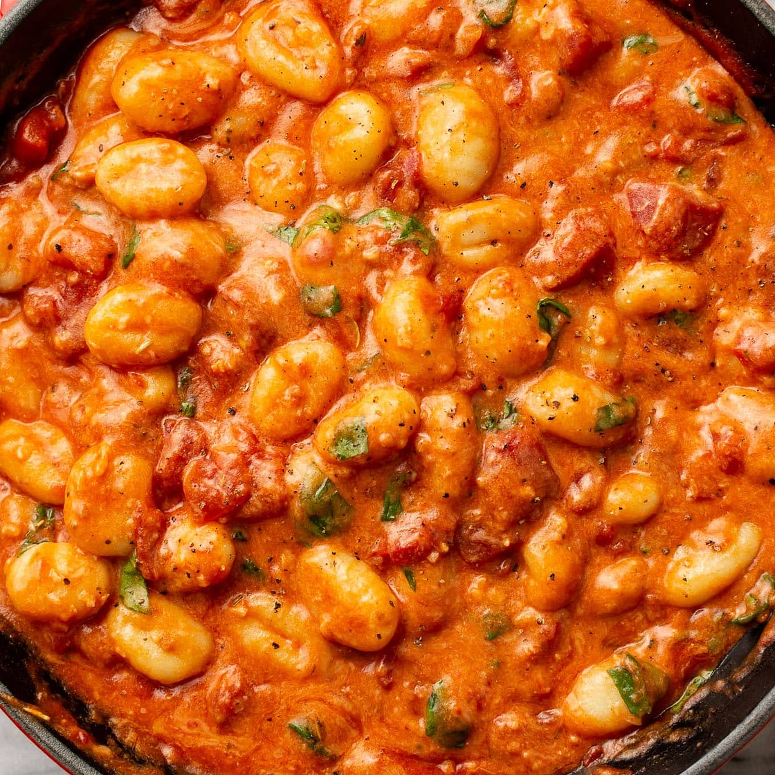 Gnocchi with Tomato Sauce