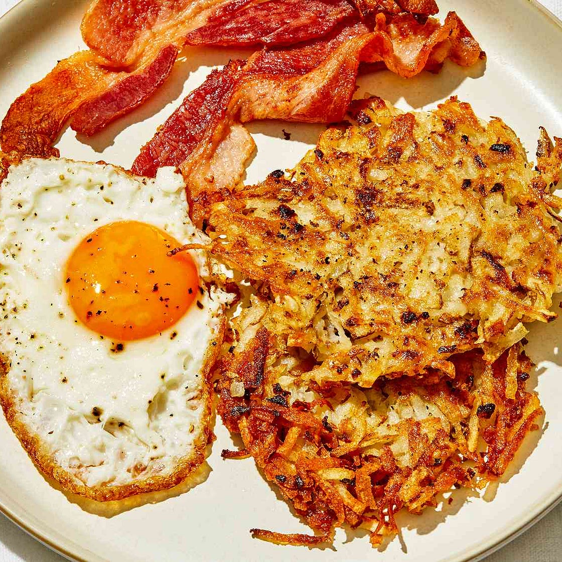 Homemade Crispy Hash Browns