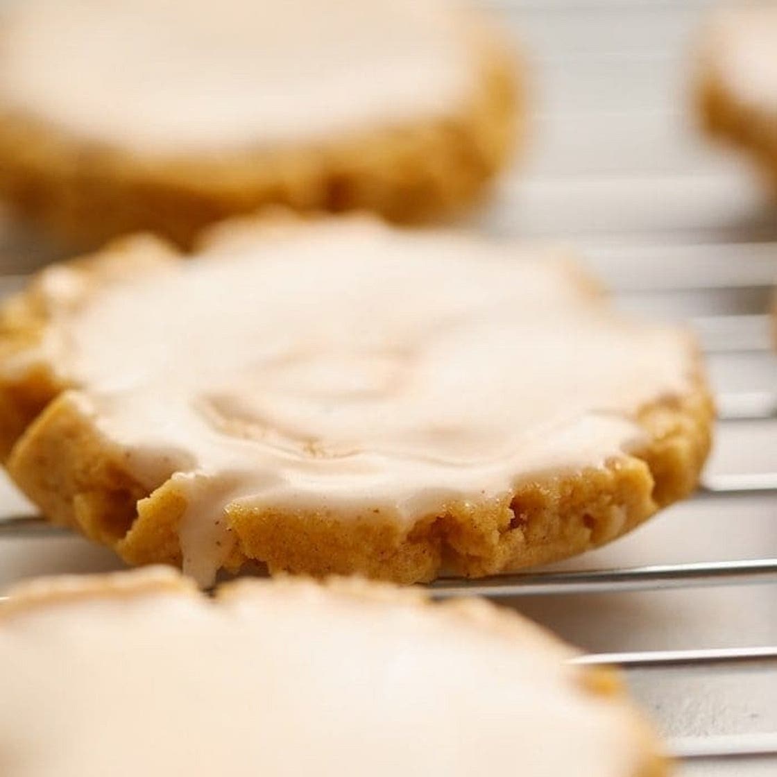Pumpkin Sugar Cookies