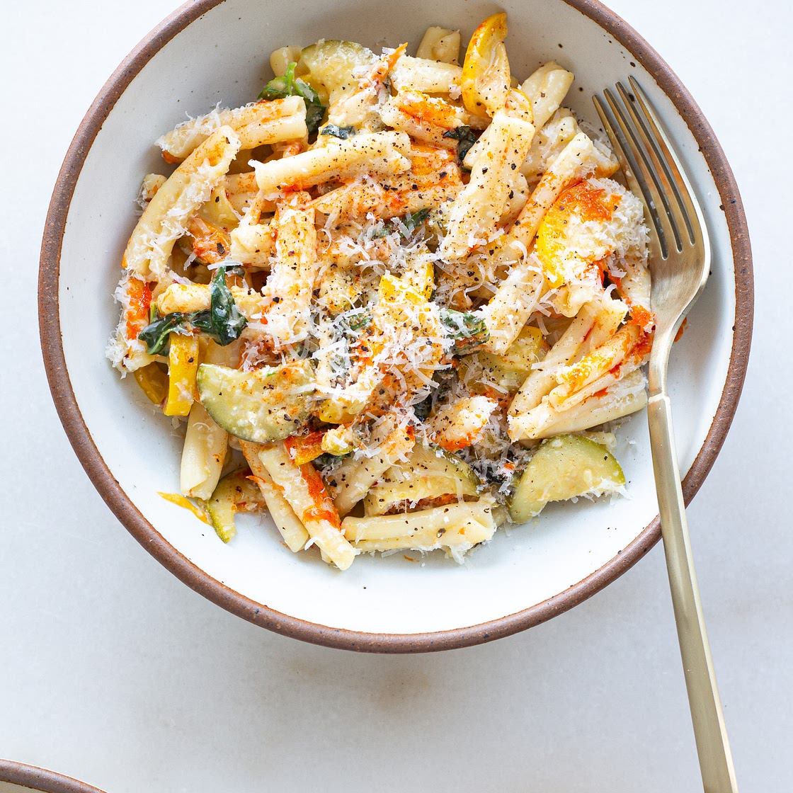 Sungold Tomato & Zucchini Pasta