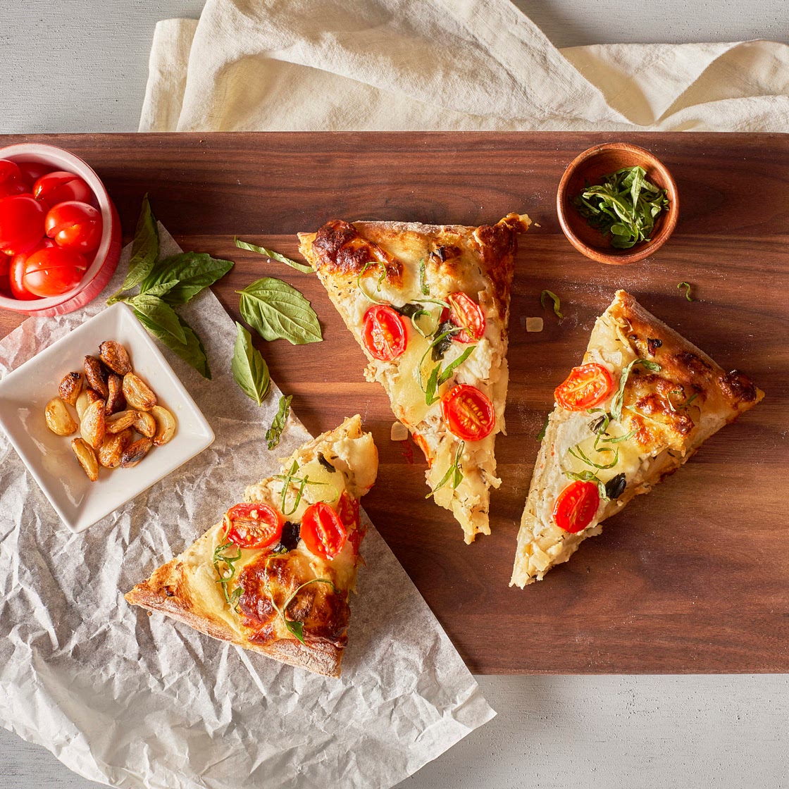 Mozzarella-Ricotta Flatbread