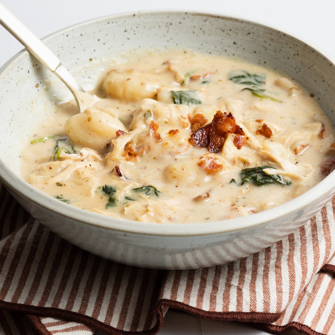 Chicken Bacon Gnocchi Soup